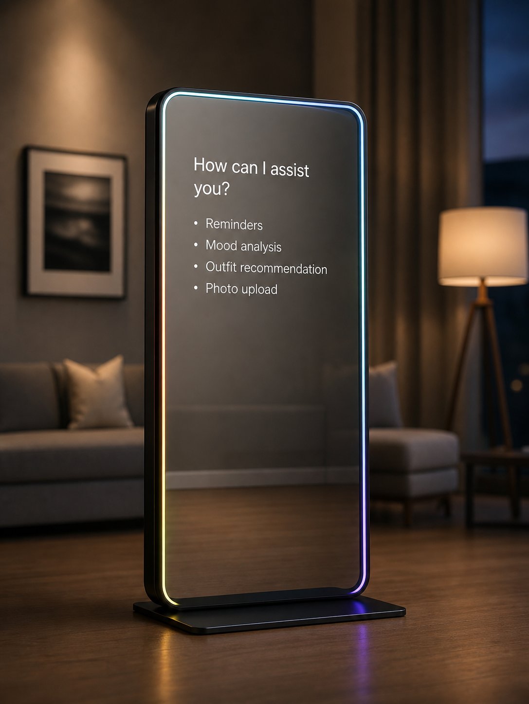 MIRA HOME - Ev ortamında RGB ışıklı akıllı ayna